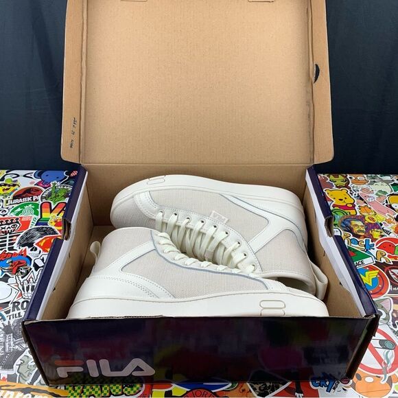 Fila Madina Gardenia Woven High Tops Womens Various Sizes - Picture 14 of 15